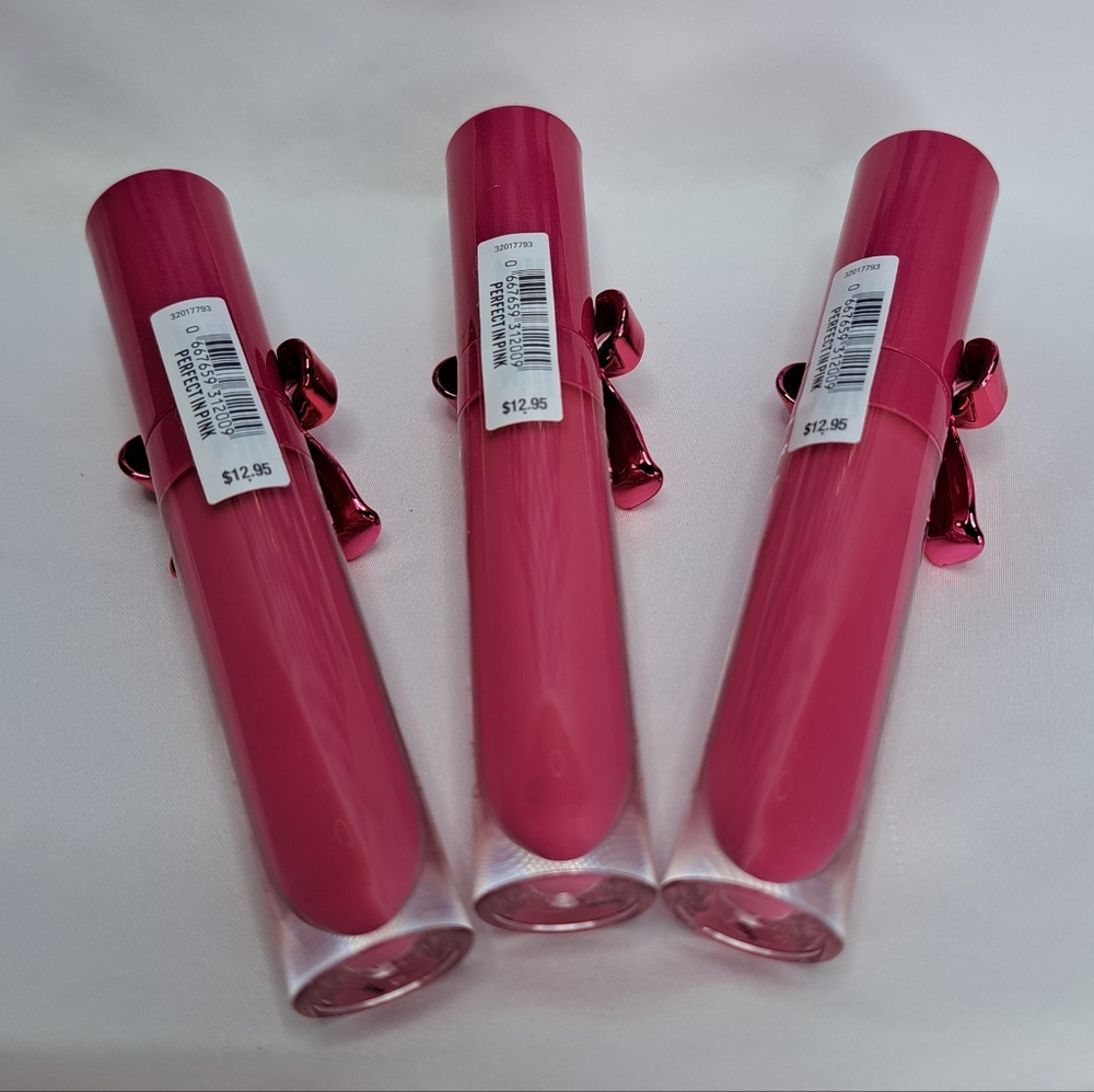 BATH & BODY WORKS 'PERFECT IN PINK'  LIP OIL 3-PIECE GIFT SET LIMITED-EDITION - Picture 8 of 14